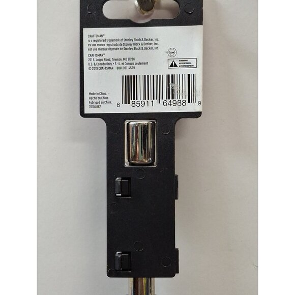 New CRAFTSMAN, 7/16 Inch "NUT DRIVER", Color Coded Brown, CMHT65111, SAE - Picture 4 of 4